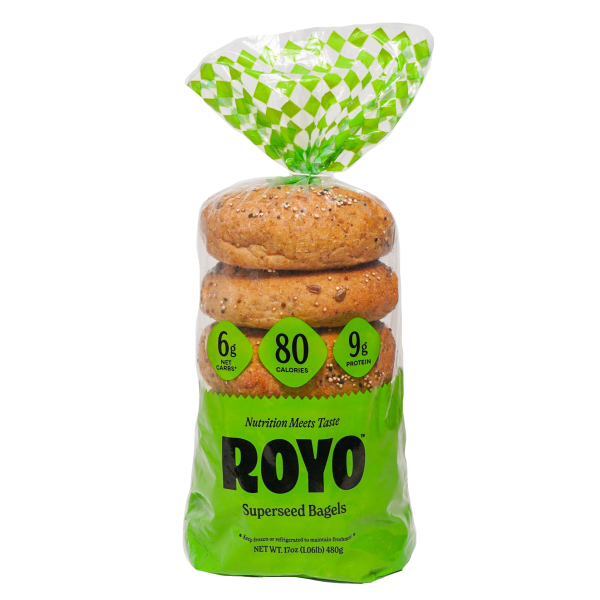 Super Seed Keto-Friendly Bagel